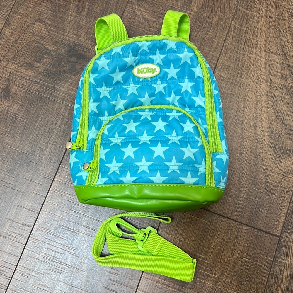 Nuby Quilted Harness Backpack
